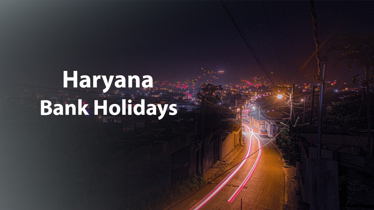 Haryana Bank Holidays 2024, 2023