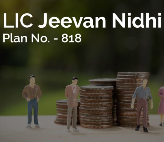 lic jeevan nidhi plan 818