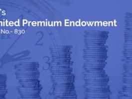 lic limited premium endowment plan 830