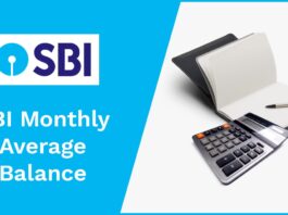 SBI Monthly Average Balance