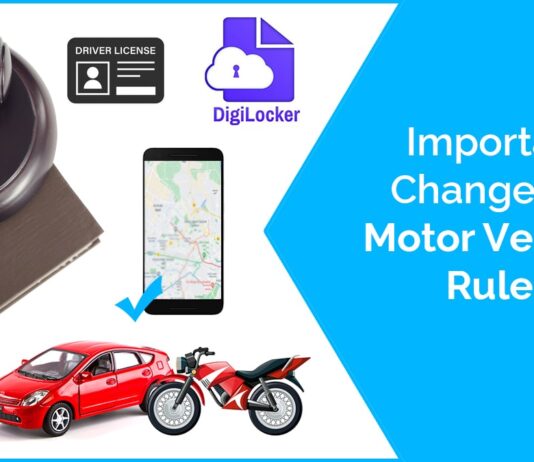 Important Changes in Motor Vehicle Rules