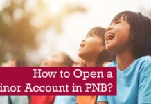 How to open a minor account in PNB