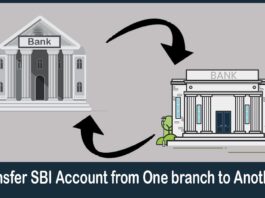 How to Transfer SBI Account from One branch to Another Branch